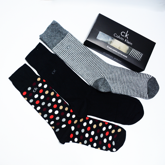 C-K Formal Full Socks (Pack Of 3)