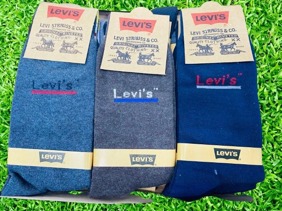 LEVIS FORMAL FULL SOCKS ( PACK OF 12 )