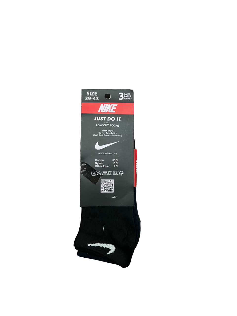 N-i-k-e  Ankle Socks (Pack Of 3)