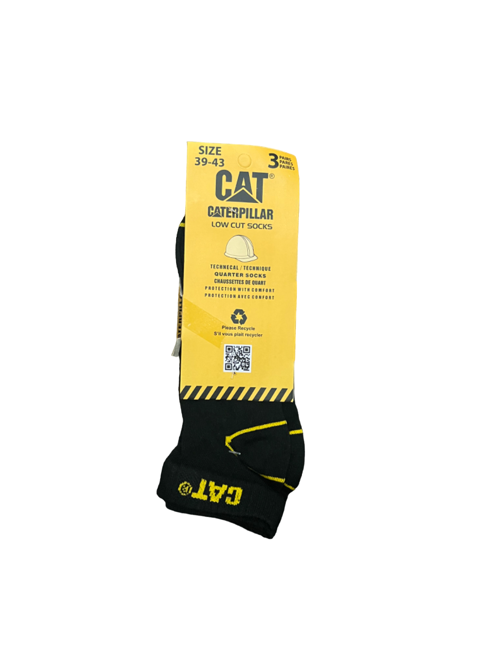 C-A-T Ankle Socks (Pack Of 3)