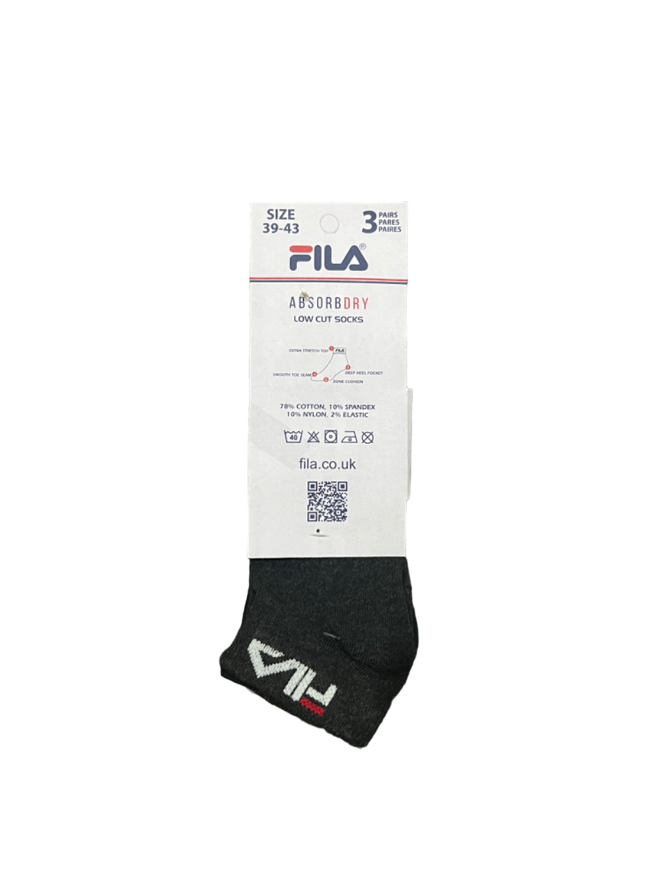 F-i-l-a Ankle Socks (Pack Of 3)