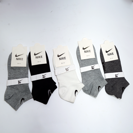 N-i-k-e  Ankle Socks (Pack Of 5)