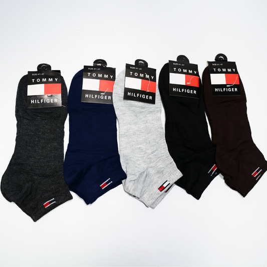 T-o-m-m-y  Ankle Socks (Pack Of 5)